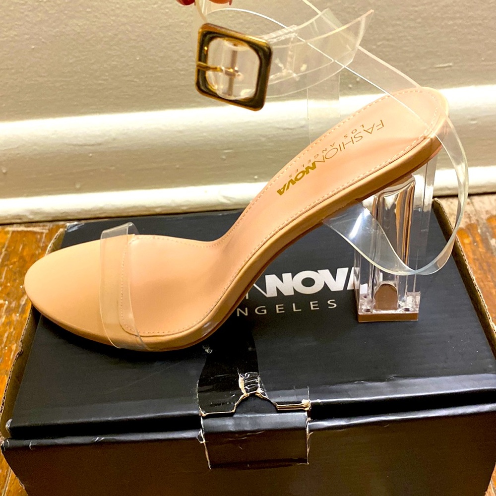 Clear shoes